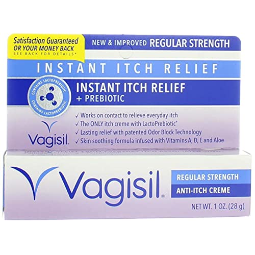 Vagisil Anti-Itch Creme Original Strength 1 oz (Pack of 5) Vagisil uk supplements