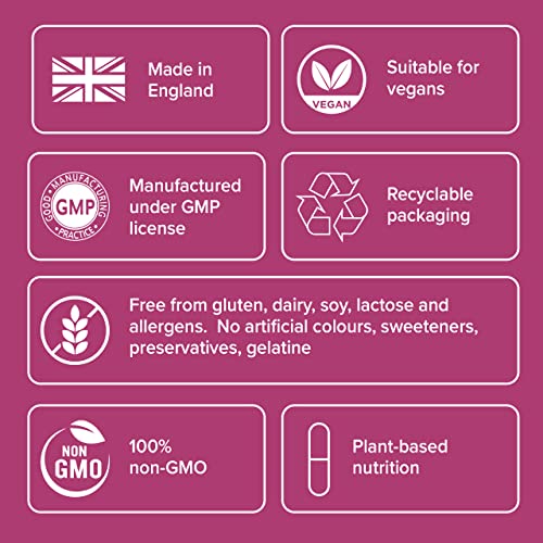 Unique Vegan Collagen Supplement with 18 Amino Acids, Hyaluronic Acid, Bamboo Silica, Biotin, Vitamins Positive Science People uk supplements