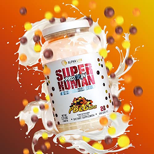 ALPHA LION Superhuman Whey Protein Powder, Great Tasting Pure Whey Protein Isolate ALPHA LION uk supplements
