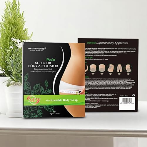 Neutriherbs Body Applicator with Wrap, Effective Nature Formula to Shape, Tone, Firm Body Neutriherbs uk supplements