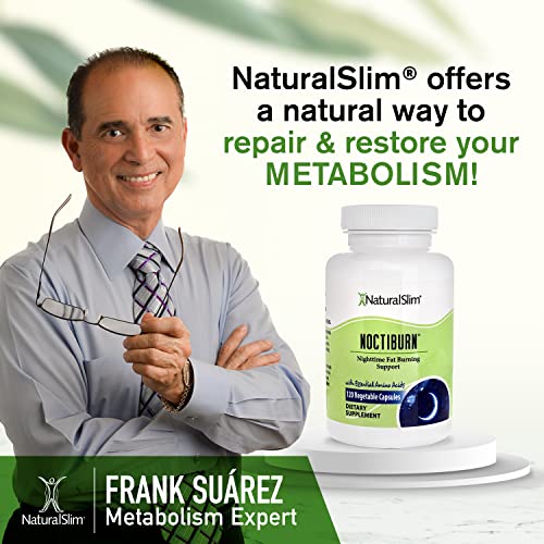 NaturalSlim NoctiBurn Night Fat Burning Support & Metabolism Support Supplements with Essentials NaturalSlim uk supplements