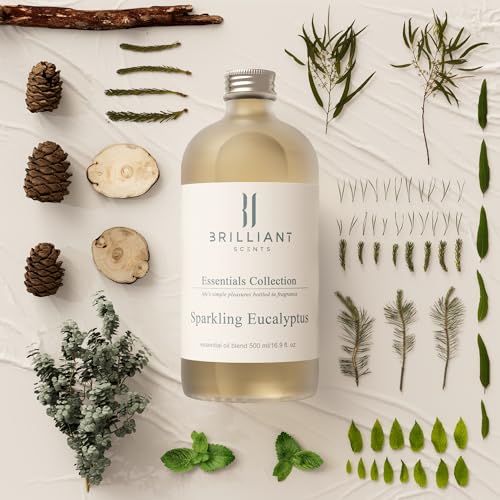 Brilliant Scents - Sparkling Eucalyptus | Luxury Home & Business Scent | Fragrance Oil - 500ml Brilliant Scents uk supplements