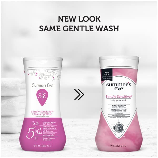 Summer's Eve Cleansing Wash, Simply Sensitive, 9 Fl Oz (Pack of 3) Summer's Eve uk supplements