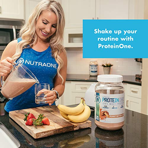 NutraOne ProteinOne Whey Protein Promote Recovery and Build Muscle with a Protein NutraOne uk supplements