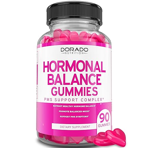 Hormonal Balance For Women & PMS Relief Gummies (90 Gummies) - Support Cramps DORADO NUTRITION uk supplements