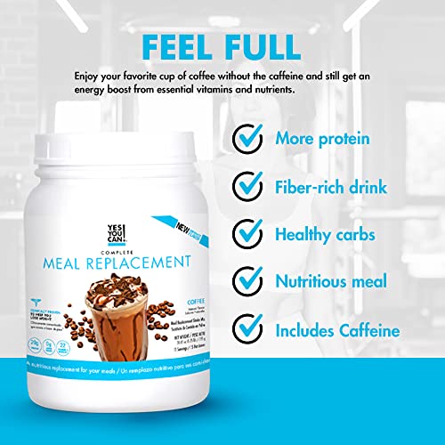 Yes You Can! Complete Meal Replacement - 15 Servings, 20g of Protein, 0g Added Sugars Yes You Can! uk supplements