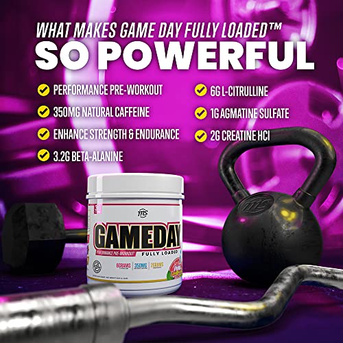 Man Sports Game Day Pre-Workout Supplement - Taurine - Creatine HCL - 30 Servings MAN Metabolic Augmenting Nutrition uk supplements