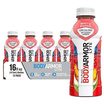 BODYARMOR LYTE Sports Drink Low-Calorie Sports Beverage, Berry Punch, Coconut BODYARMOR uk supplements