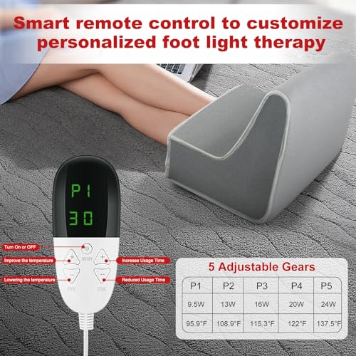 Red Light Therapy for Foot - Red Light Therapy Wrap, Near Infrared Red Light Therapy Device icerattletra uk supplements