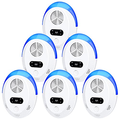 Ultrasonic Pest Repeller 6 Packs, Indoor Pest Control, Ultrasonic Pest Repell Bectine uk supplements