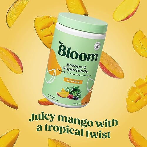 Bloom Nutrition Greens and Superfoods Powder for Digestive Health, Greens Powder Bloom Nutrition uk supplements