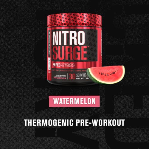 Jacked Factory NITROSURGE Shred Pre Workout Supplement - Energy Booster, Instant Jacked Factory uk supplements