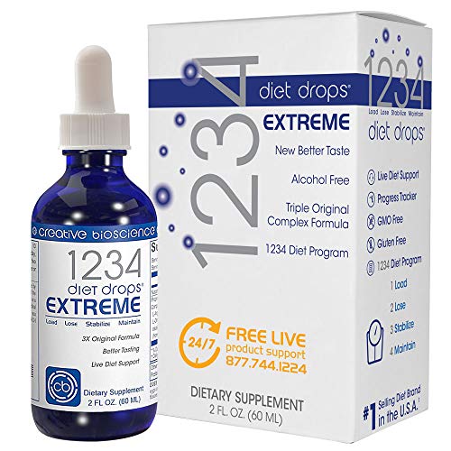 Creative Bioscience 1234 Diet Drops Extreme for Women & Men, Diet Drops for Weight Creative Bioscience uk supplements