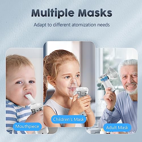Compact Portable Nebulizer, Mesh Nebulizer, auto-Cleaning Handheld Nebulizer Dornvap uk supplements