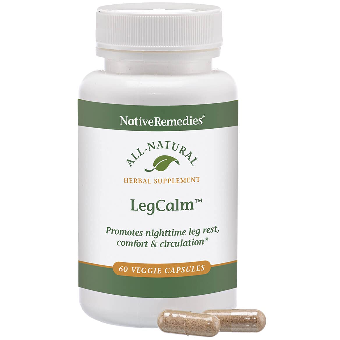Native Remedies Leg Calm for Rested Legs and Limb Comfort at Night, 60 Veggie Caps Native Remedies uk supplements
