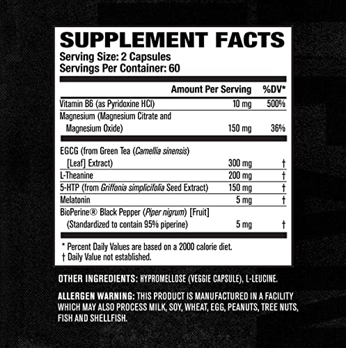 Lean PM Night Time Body Support and Sleep Aid Supplement - Sleep Support Jacked Factory uk supplements