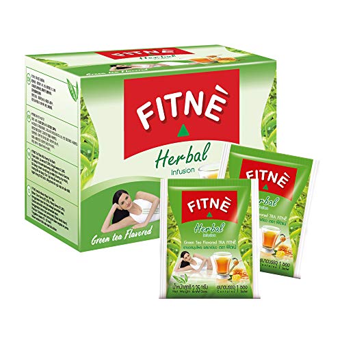 FITNE Green Tea Herbal Honey Lemon With Garcinia Senna Infusion Gentle Detox Cleanse FITNÈ uk supplements