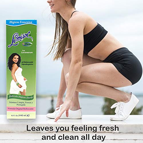 Lemisol Plus, Gentle Daily Feminine Cleanser, Original Refreshing Formula - 8 Oz (Pack of 3) Lemisol uk supplements