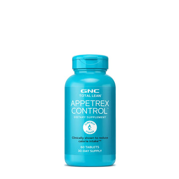 GNC Total Lean Appetrex Control | Clinically Shown to Reduce Calorie Intake | 60 Tablets GNC uk supplements