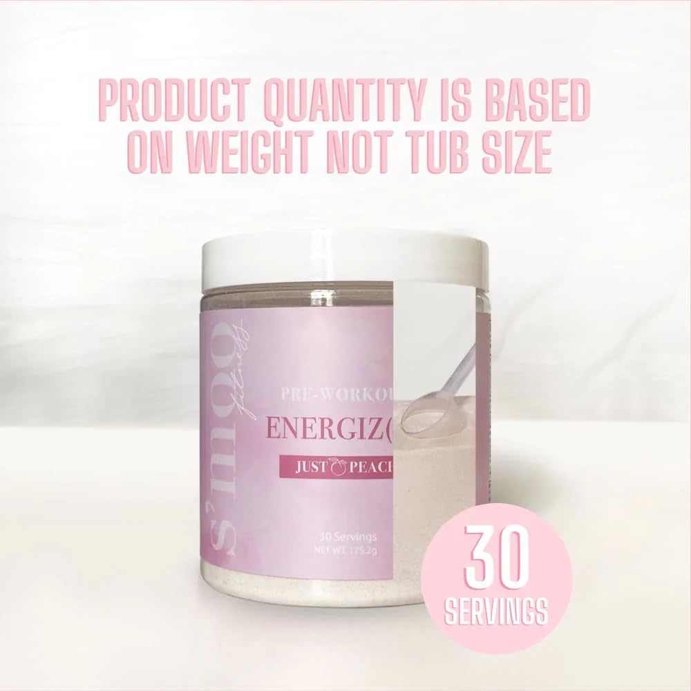 S'moo ENERGIZ(her) Pre Workout Supplement - Preworkout Energy Powder - 30 Servings S'moo uk supplements