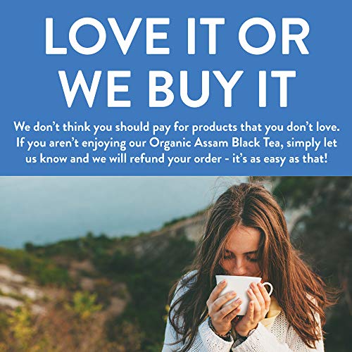 FGO Organic Assam Tea, Eco-Conscious Tea Bags, 100 Count, Packaging May Vary FGO uk supplements