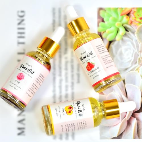 MERICH Natural Yoni Oil | Feminine Yoni Detox Oil | Naturally Scented Vaginal Oil | Restores pH Balance ANGELYCIA uk supplements