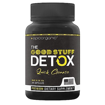 The Good Stuff Detox & Cleanse | Powerful Complete Internal Cleansing Formula | Professionally Epic Organicum uk supplements