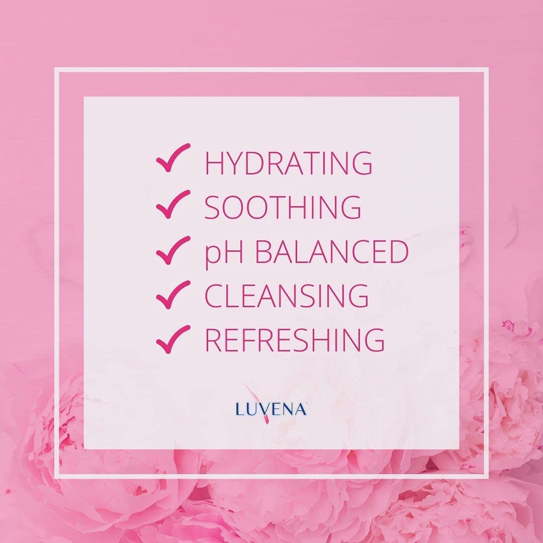 Luvena Feminine Wipes - Soft Wet Wipes for Women - Refresh & Resist Odor - Gynecologist Tested LUVENA uk supplements