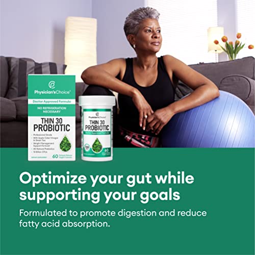 Physician's CHOICE Probiotics for Weight Management & Bloating - 6 Probiotic Strains Physician's CHOICE uk supplements