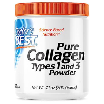 Doctor's Best, Pure Collagen Type 1 and 3 (Collagen Type 1 and 3), 200g Powder Doctor's BEST uk supplements