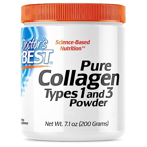 Doctor's Best, Pure Collagen Type 1 and 3 (Collagen Type 1 and 3), 200g Powder Doctor's BEST uk supplements
