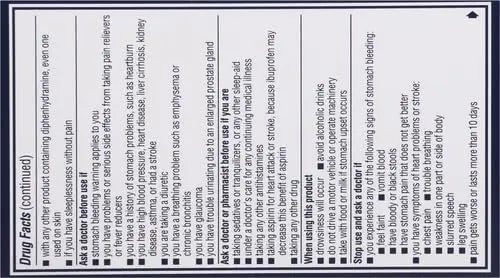 Advil PM Pain Reliever and Nighttime Sleep Aid, Pain Medicine with Ibuprofen for Pain Relief and Diphenhydramine Citrate for A Sleep Aid - 120 Coated Caplets (Pack of 2) Advil uk supplements