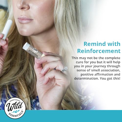 Wild Essentials 3 Pack of Quit Smoking Aromatherapy Nasal Inhalers Made mEssentials uk supplements
