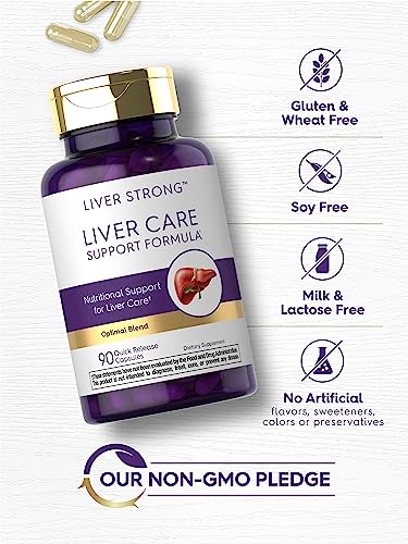 Carlyle Liver Support Supplement | 90 Capsules | Powerful Complex | Liver Care Formula Carlyle uk supplements