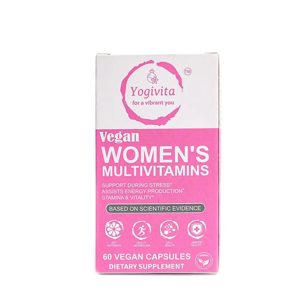 Yogivita Women’s Multivitamin – Wellness, Energy & Immune Support – Vegan, Gluten-Free, 60 Capsules Yogivita uk supplements