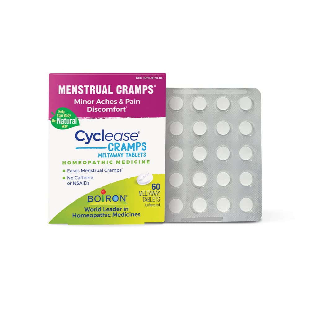 Boiron Cyclease Cramps Tablets for Relief from Menstrual Cramps, Aches, Pain, and Discomfort - 60 Count Boiron uk supplements