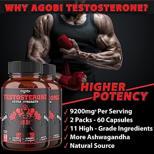 agobi Herbal Test Support for Male Supplement - Support Efficiency, Speed, Strength agobi uk supplements