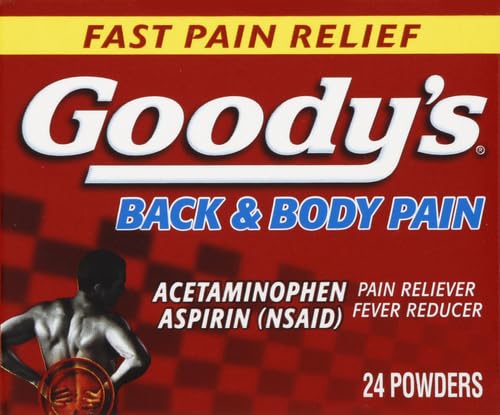Goody's Back and Body Pain Relief Powder, 24 ct (Pack of 4) Goody's uk supplements