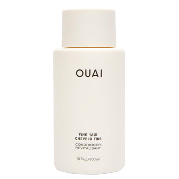 OUAI Fine Hair Conditioner - Volumizing Conditioner for Fine Hair Made with Keratin, Biotin and Chia Seed Oil - Adds Softness, Bounce and Volume - Free from Parabens, Sulfates, and Phthalates (10 Oz) OUAI uk supplements