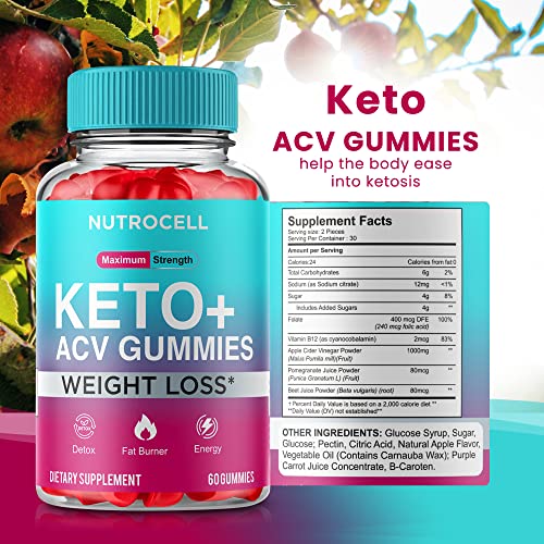 Keto ACV Gummies - Keto Apple Cider Vinegar Gummies - Advanced Weight Loss - Keto SHAPEMODE uk supplements
