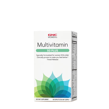 GNC Women's Multivitamin 50 Plus |Supports Bone, Eye, Memory, Brain and Skin Health GNC uk supplements