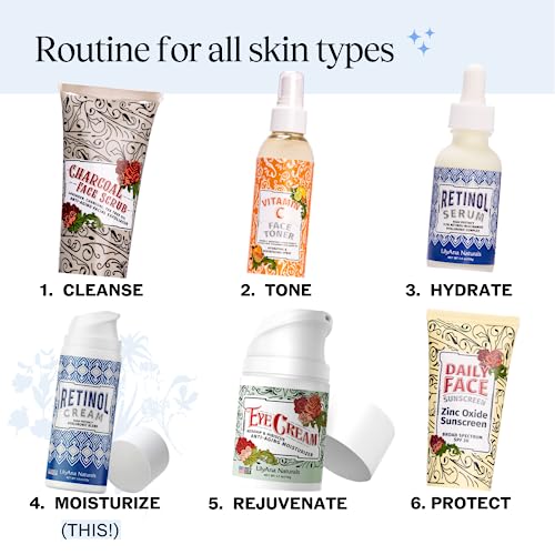 LilyAna Naturals Retinol Face Cream - Anti Aging Moisturizer, Wrinkle Reducer LilyAna Naturals uk supplements