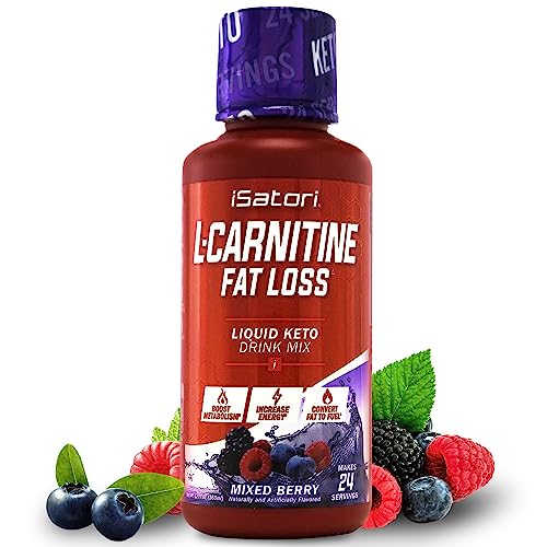 iSatori L-Carnitine Liquid Metabolic Enhancer and Energy Booster - Health and Fitness iSatori uk supplements