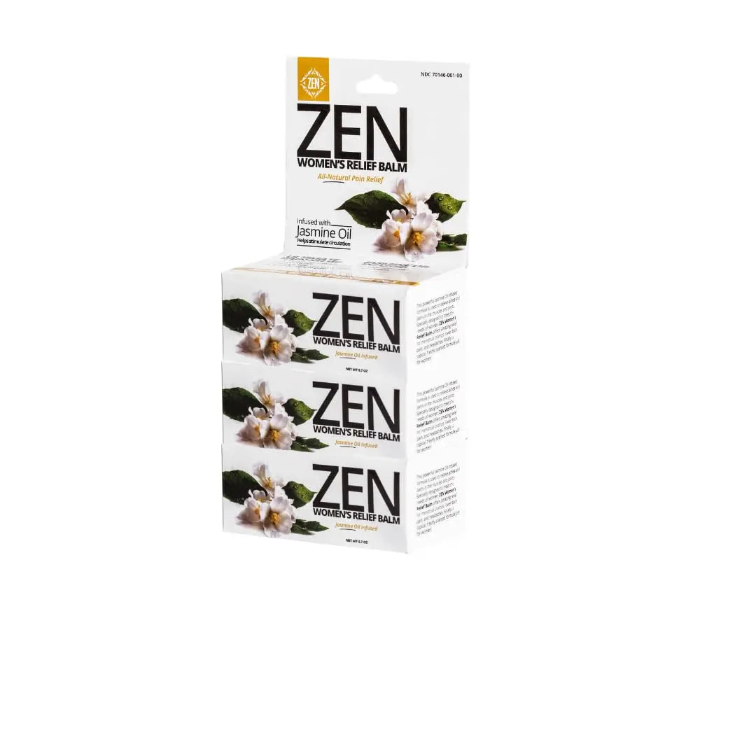 ZEN Women’s Relief Balm – Plant-Based Topical Balm Infused with Jasmine Oil – Cooling Botanical Blend – 0.7 oz – #TrustedByLegends ZEN uk supplements