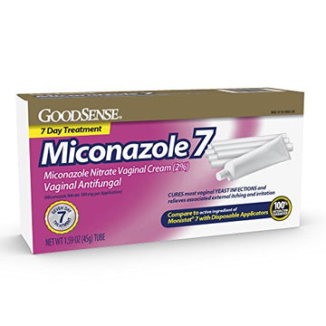 GoodSense Miconazole 7, Miconazole Nitrate Vaginal Cream (2 Percent), Vaginal Antifungal, 7-Day Treatment GoodSense uk supplements