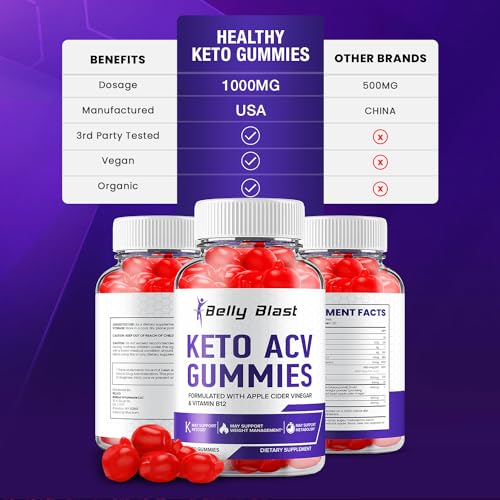 (2 Pack) Belly Blast Keto ACV Gummies - Keto Belly Blast ACV Advanced Formula Belly Blast Rillvo uk supplements