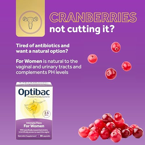 Optibac Probiotics for Women - Vegan Probiotic Supplement, Scientifically Formulated OptiBac uk supplements