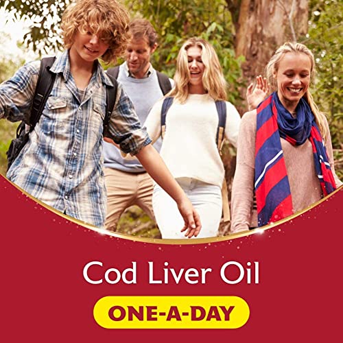 Seven Seas Cod Liver Oil Tablets With Omega-3, Fish Oil, One A Day, 4 Months Supply Seven Seas uk supplements
