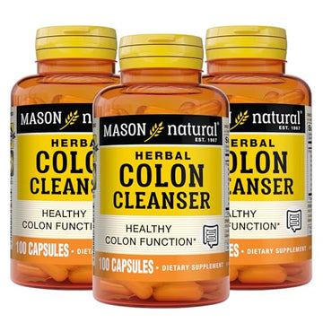 MASON NATURAL Colon Herbal Cleanser, Dietary Supplement Supports Digestive Health MASON NATURAL uk supplements