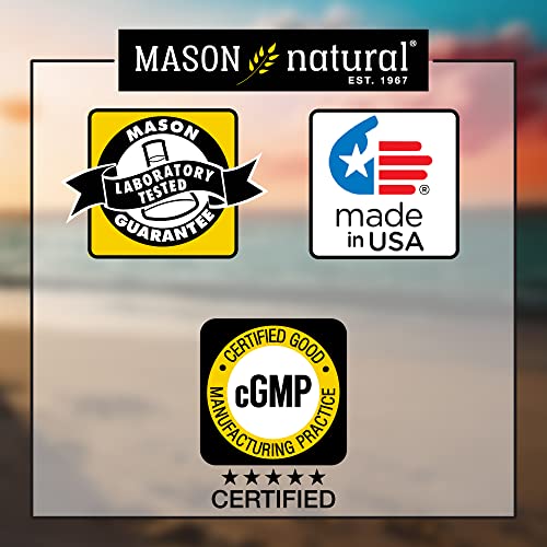 MASON NATURAL Peppermint Oil 50 mg Enteric Coated - Natural Gastrointestinal Comfort MASON NATURAL uk supplements